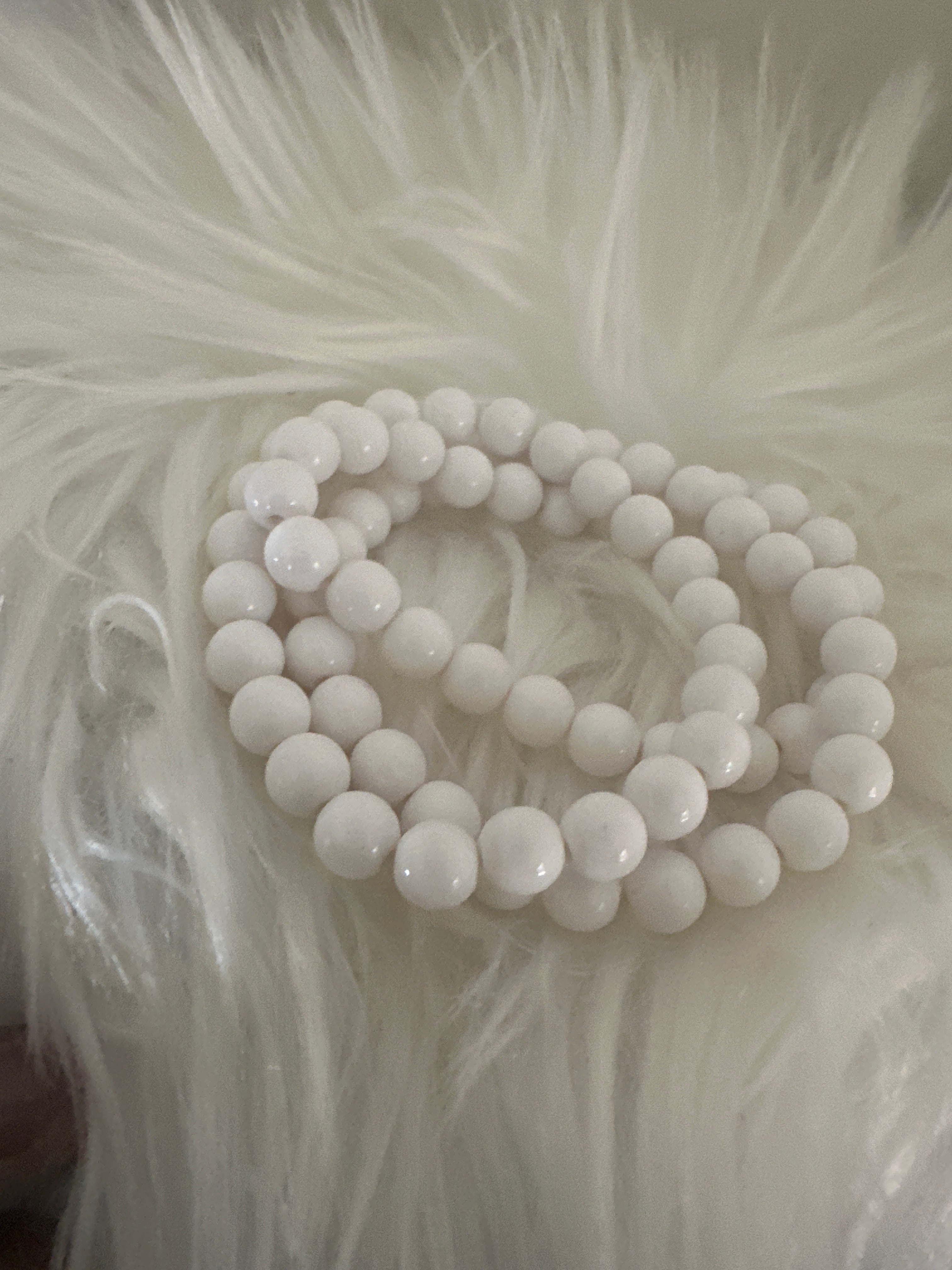 White Luxe Bracelet